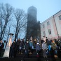 БЛОГ, ФОТО И ВИДЕО | Истребители с грохотом пролетели над Таллинном, но их не было видно. Так страна День независимости еще не встречала