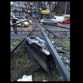 Журналист-фактчекер выложил фото ракеты в жилом квартале Киева: Минобороны РФ говорит, что мирным жителям Украины нечего опасаться. Но это неправда