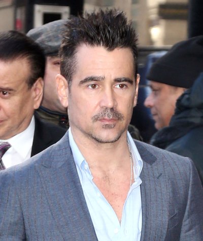 Colin Farrell visits Good Morning America in New York