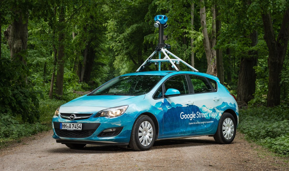 Автомобиль Google Street View 
