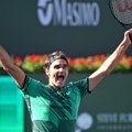 VIDEO: Federer alistas Indian Wellsis Wawrinka ja teenis karjääri 90. tiitli