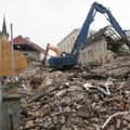 ФОТО И ВИДЕО | В центре Таллинна снесено историческое здание школы