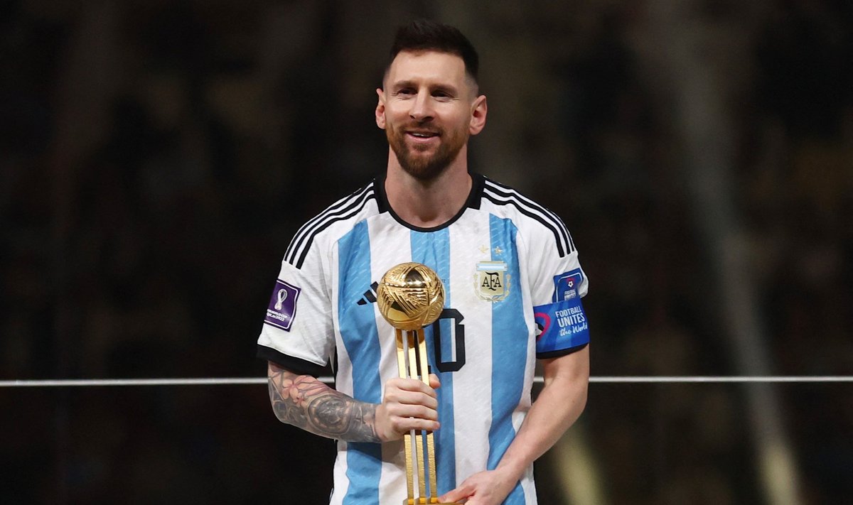Lionel Messi tituleeriti oodatult turniiri parima mängija tiitliga.