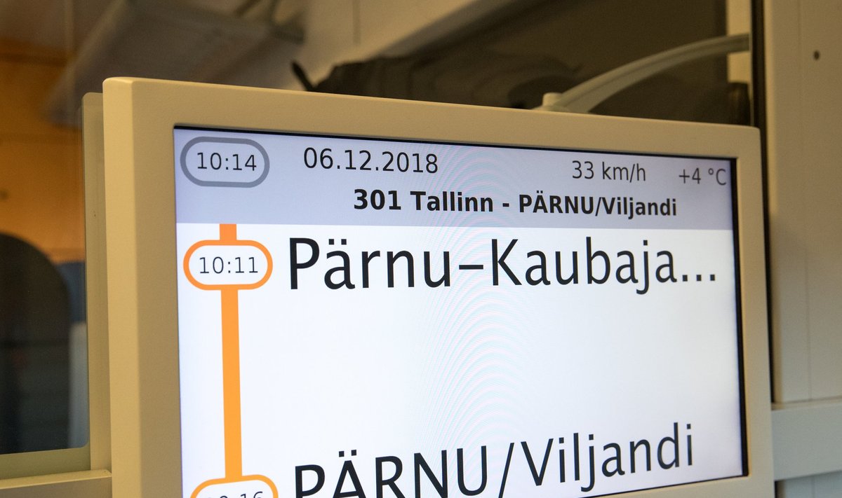  Tallinn-Pärnu rongi üks viimaseid sõite