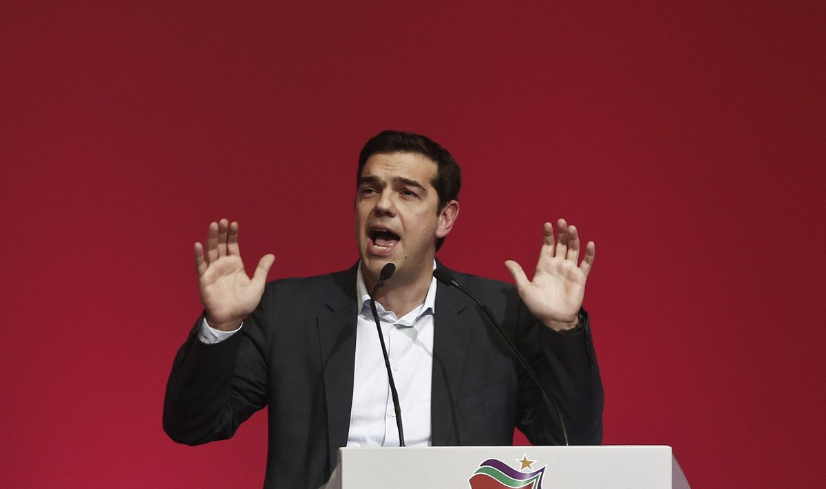 SYRIZA juht Alexis Tsipras