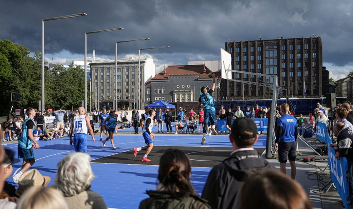 3x3 korvpalli etapp Tallinnas.