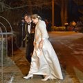 ФОТО DELFI: Смотрите, какое свадебное платье надела Иева Купце