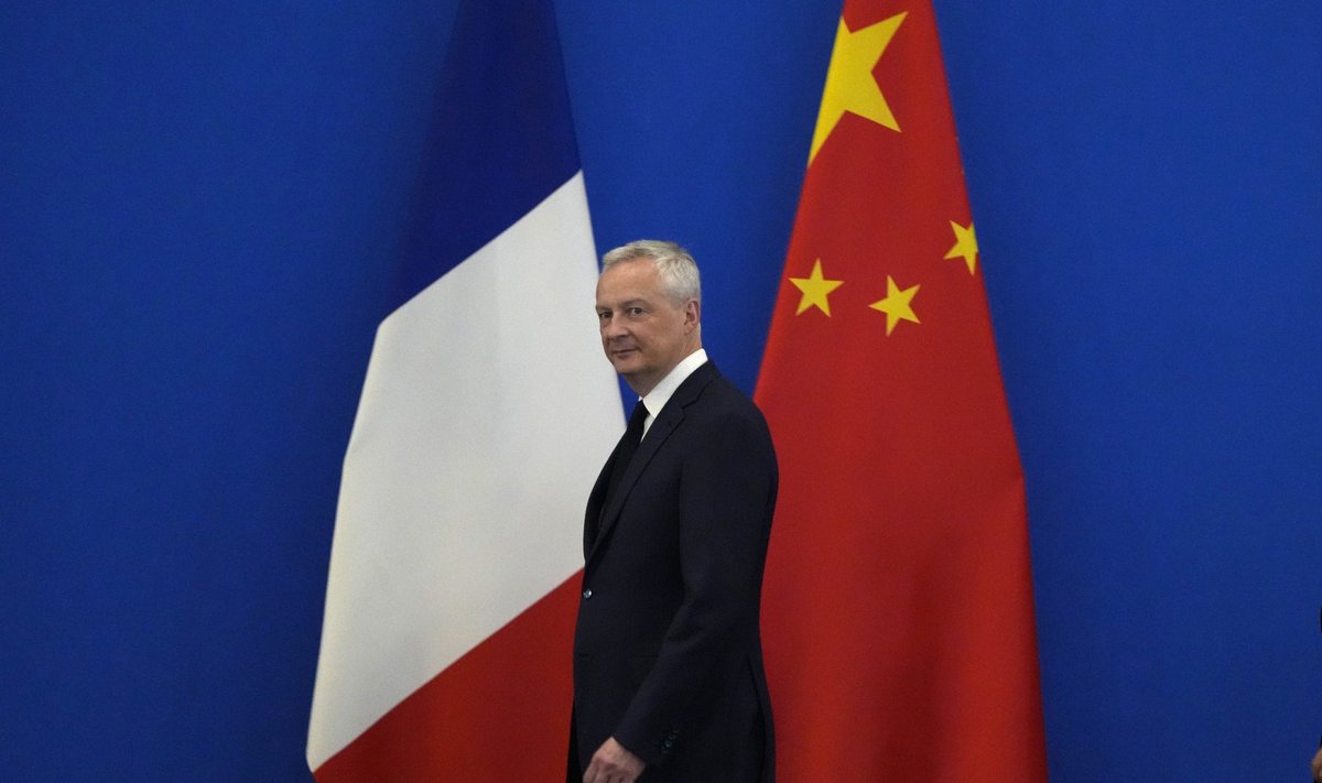 Bruno Le Maire 29. juulil Pekingis