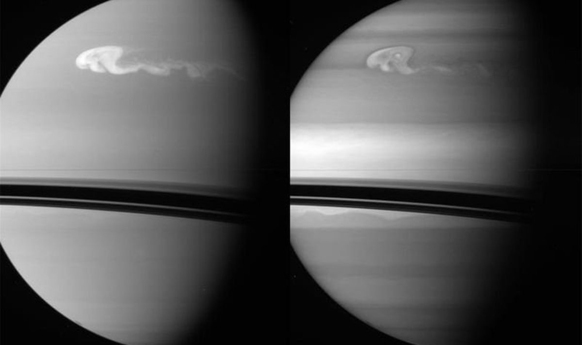 Tormi-iilid Saturni pinnal
