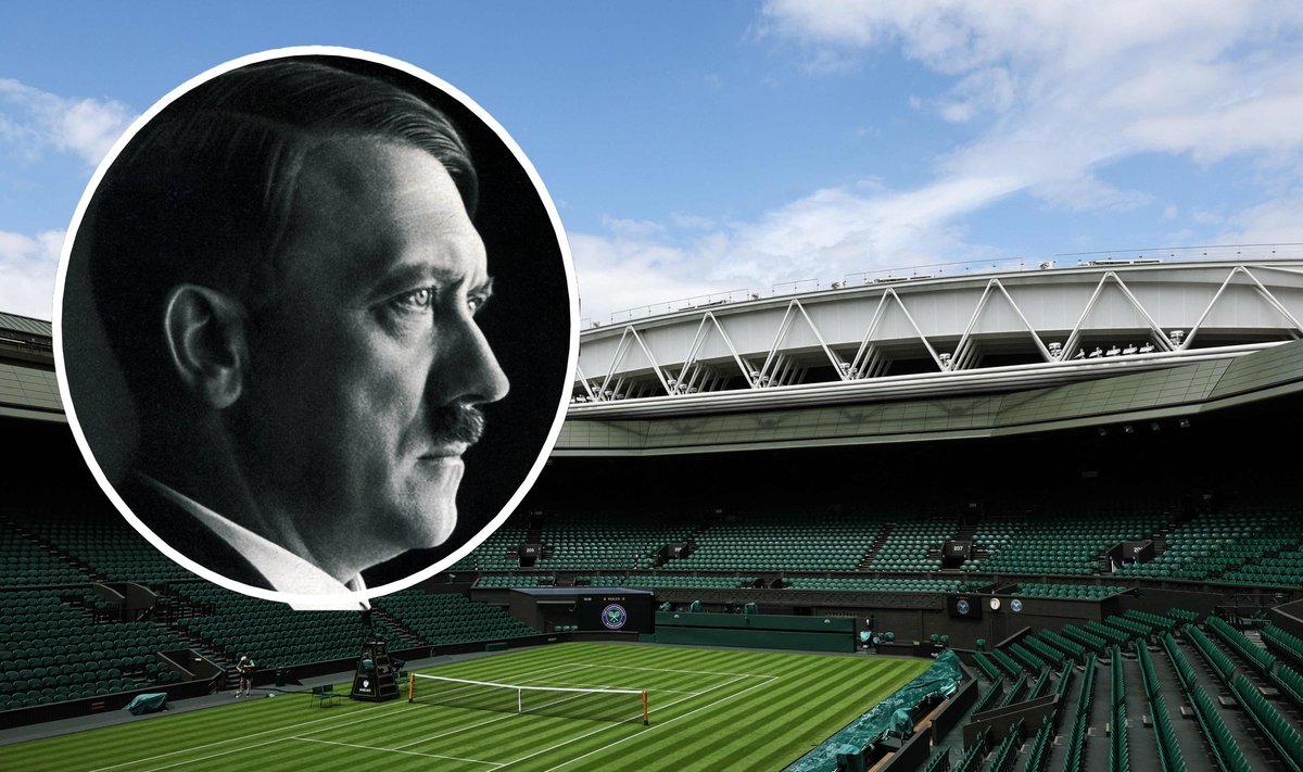 Wimbledoni tenniseväljak ja Adolf Hitler