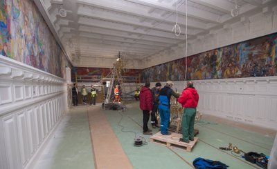 Okase pannoo restaureerimine ajaloomuuseumis