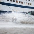 ФОТО И ВИДЕО DELFI: Порт Рохукюла частично находится под водой