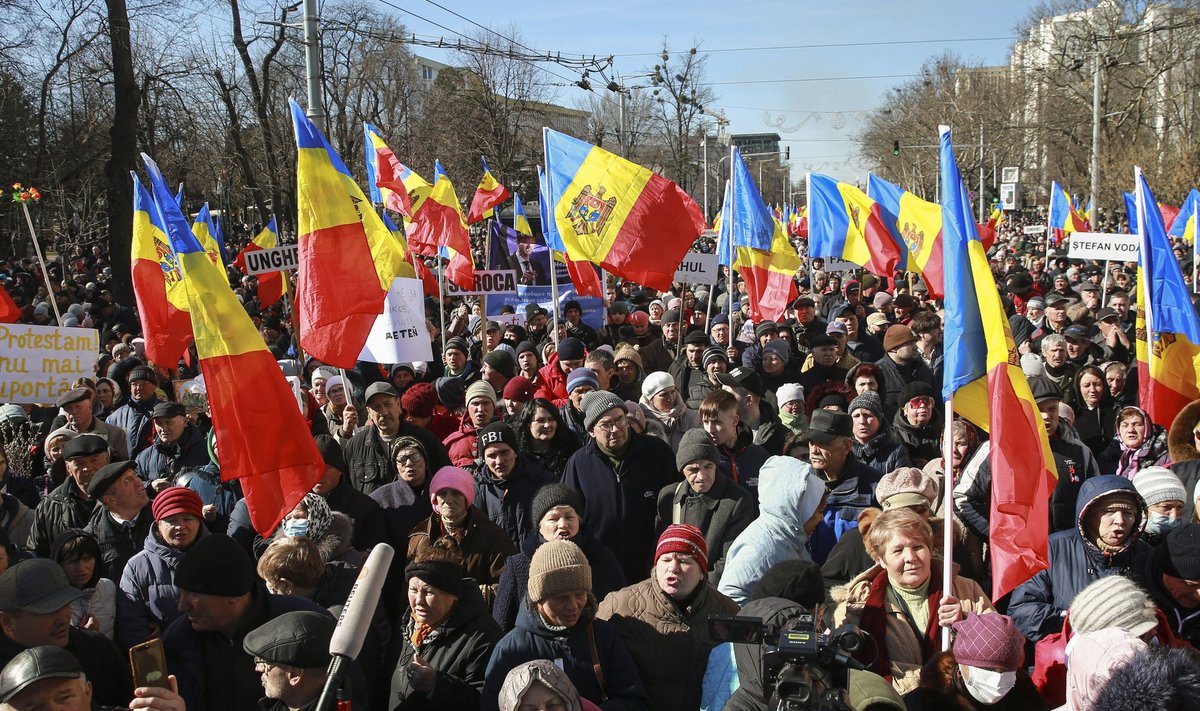 Moldova protest