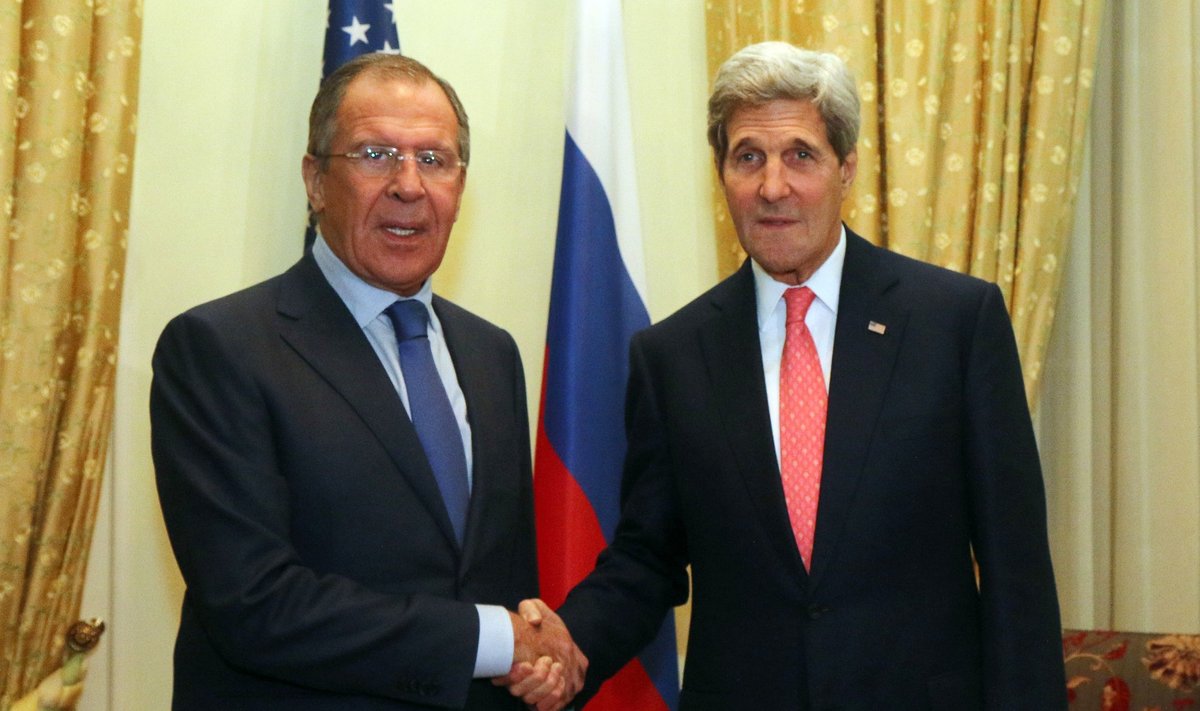 Sergei Lavrov ja John Kerry