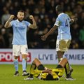 Manchester City päästis hiliste väravatega kolm punkti