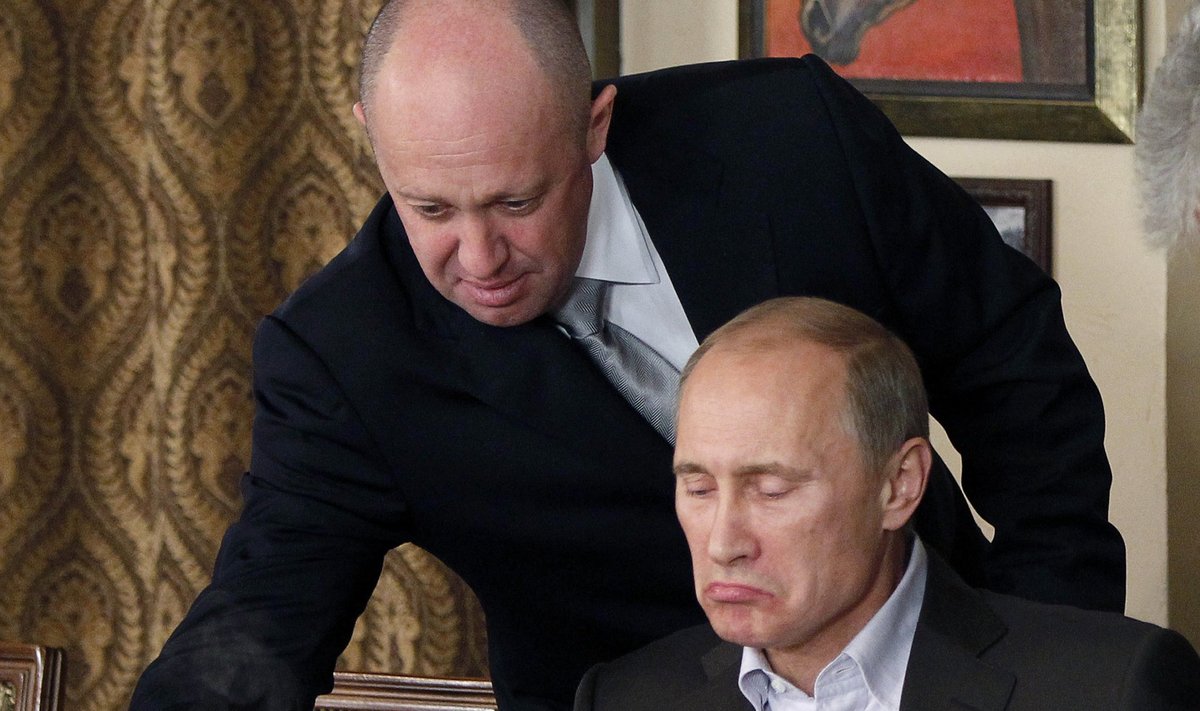 Jevgeni Prigožin ja Vladimir Putin