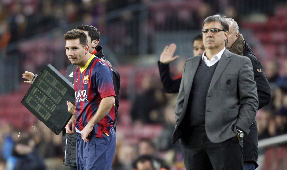 Lionel Messi ja Gerardo "Tata" Martino