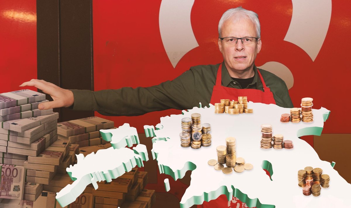 Piet Boerefijn kontrollib kogu toidupanga raha ja kohalikele toidupankadele jäävad vaid riismed.