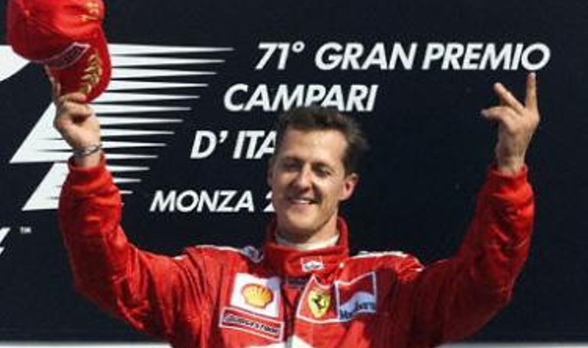 Michael Schumacher(AFP)