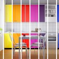 FOTOD │ Rõõmsalt värvilised köögid teevad ära valgetele-hallidele!
