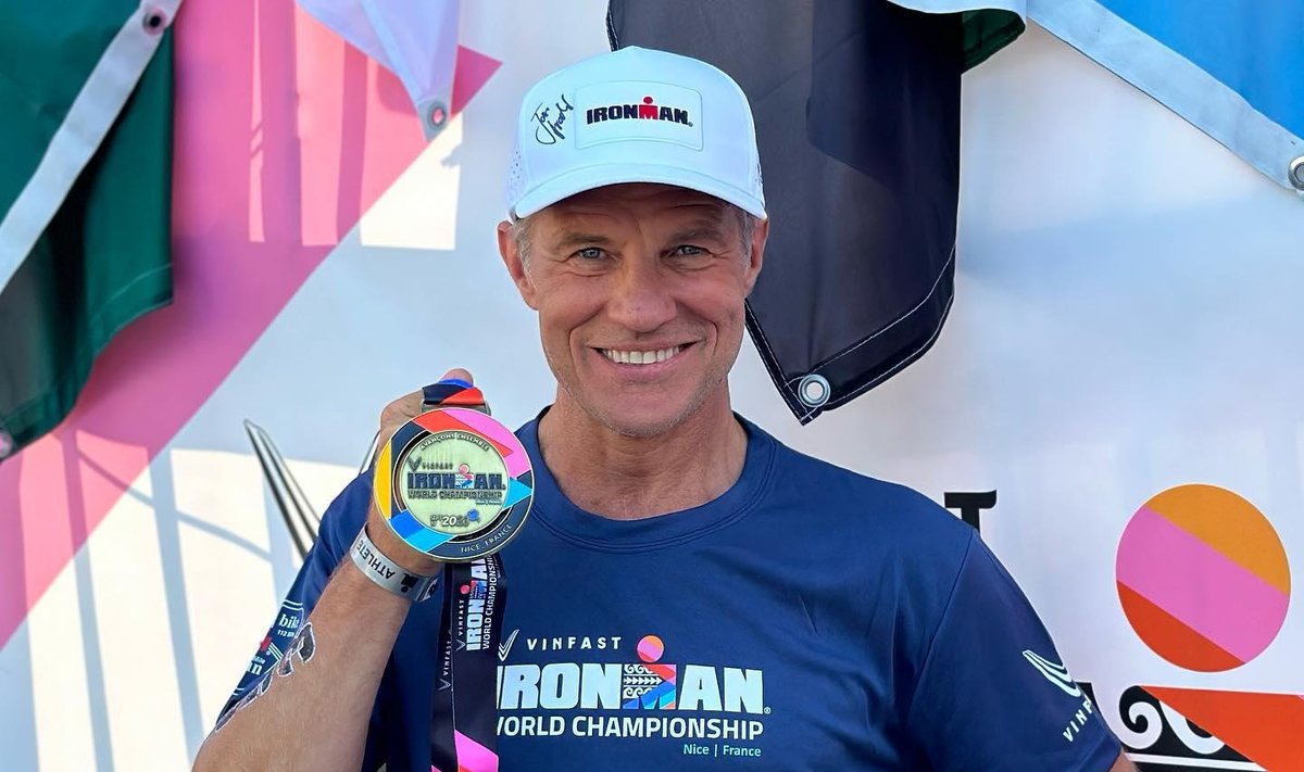 Ainsa eestlasena Ironmani MM-il osalenud Raul Andresson