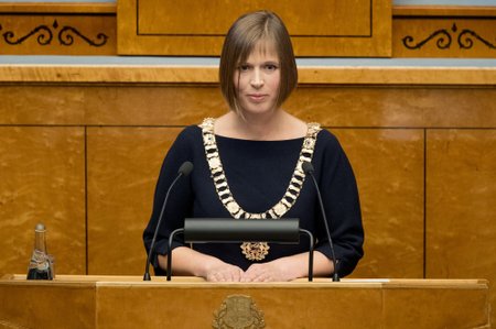 President Kersti Kaljulaidi ametisse nimetamine