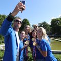 FOTOD | President võõrustas Eesti olümpialasi pidulikul tänuüritusel