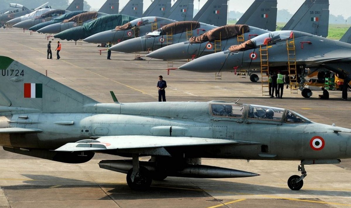 India hävitajad MiG-21
