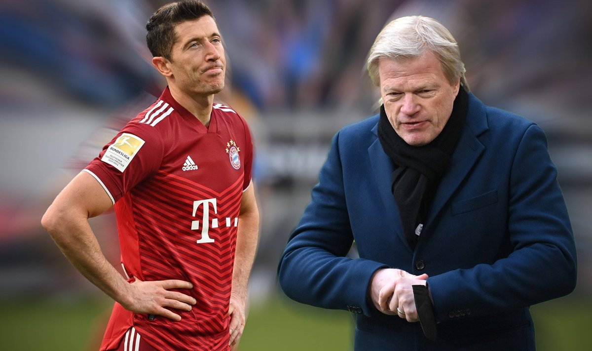 Robert Lewandowski ja Oliver Kahn