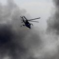 Separatistid lasid alla Ukraina helikopteri Mi-24