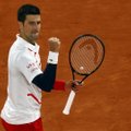 Djokovic pidi French Openi veerandfinaalis vaeva nägema üle kolme tunni