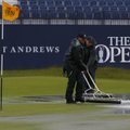 VIDEO: Vihm ja õhtupimedus katkestasid Openi, Dustin Johnson endiselt liider