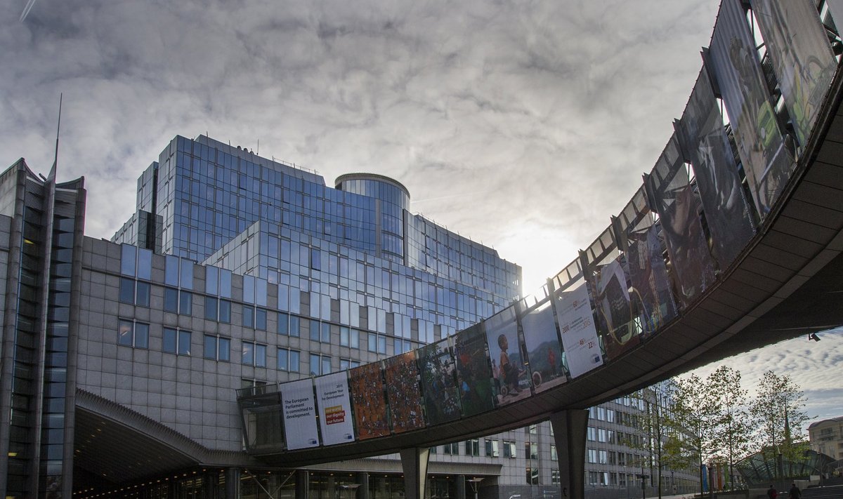 Euroopa Parlamendi hoone Brüsselis