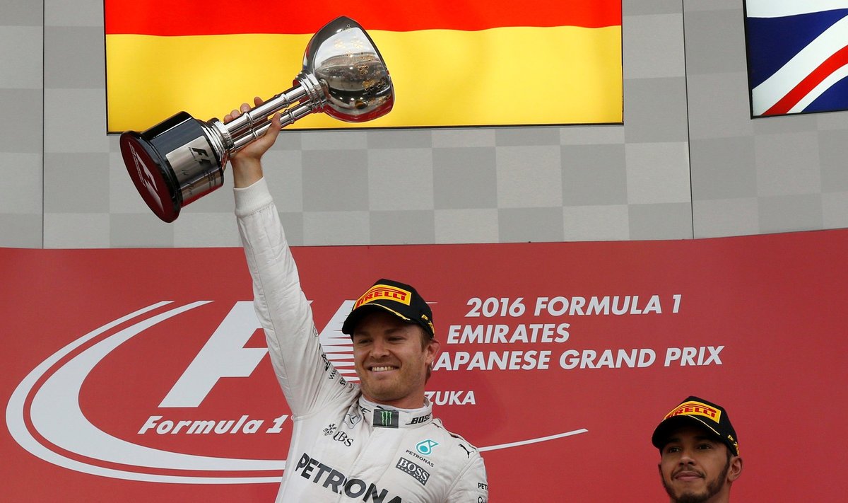 Rosberg ja Hamilton Jaapanis