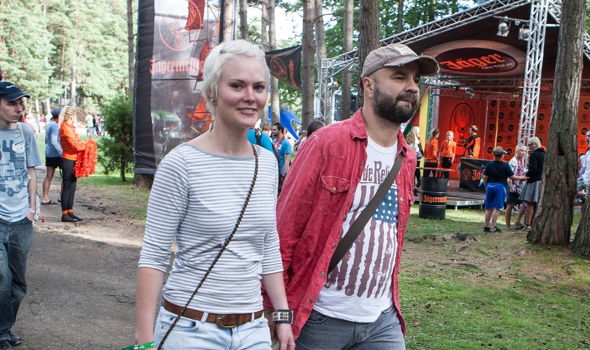 Liina ja Mihkel Raud suvel 2012