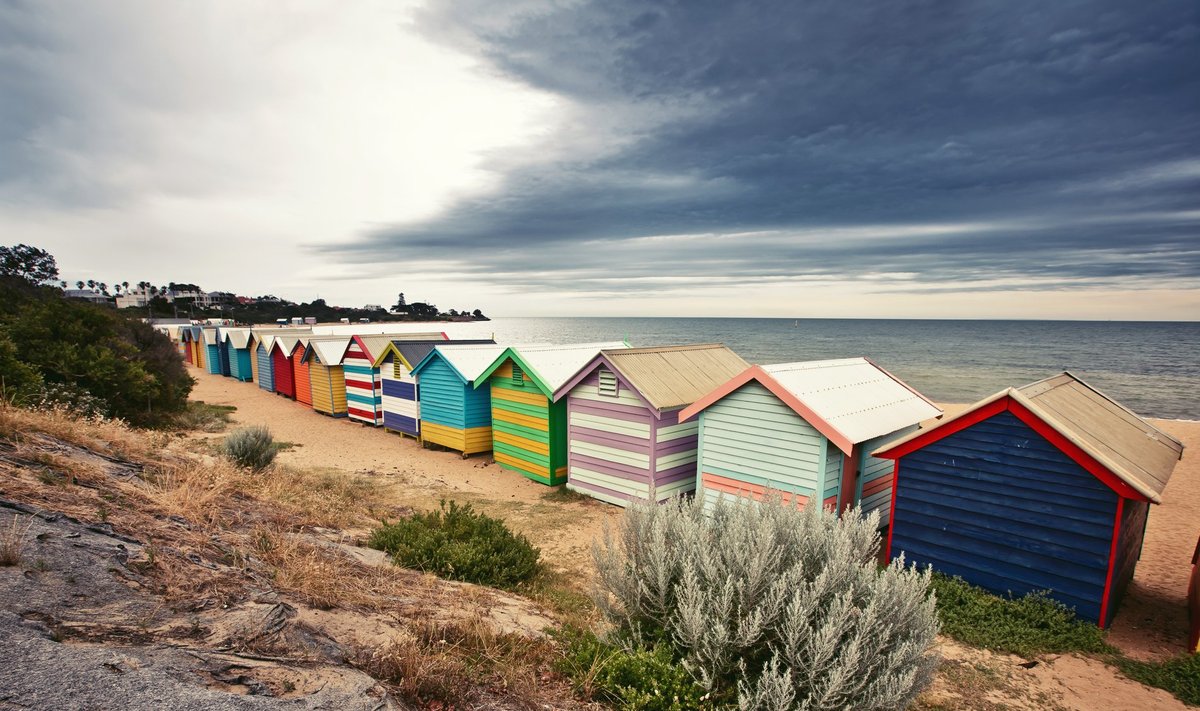 Brighton Beach, Melbourne, Austraalia