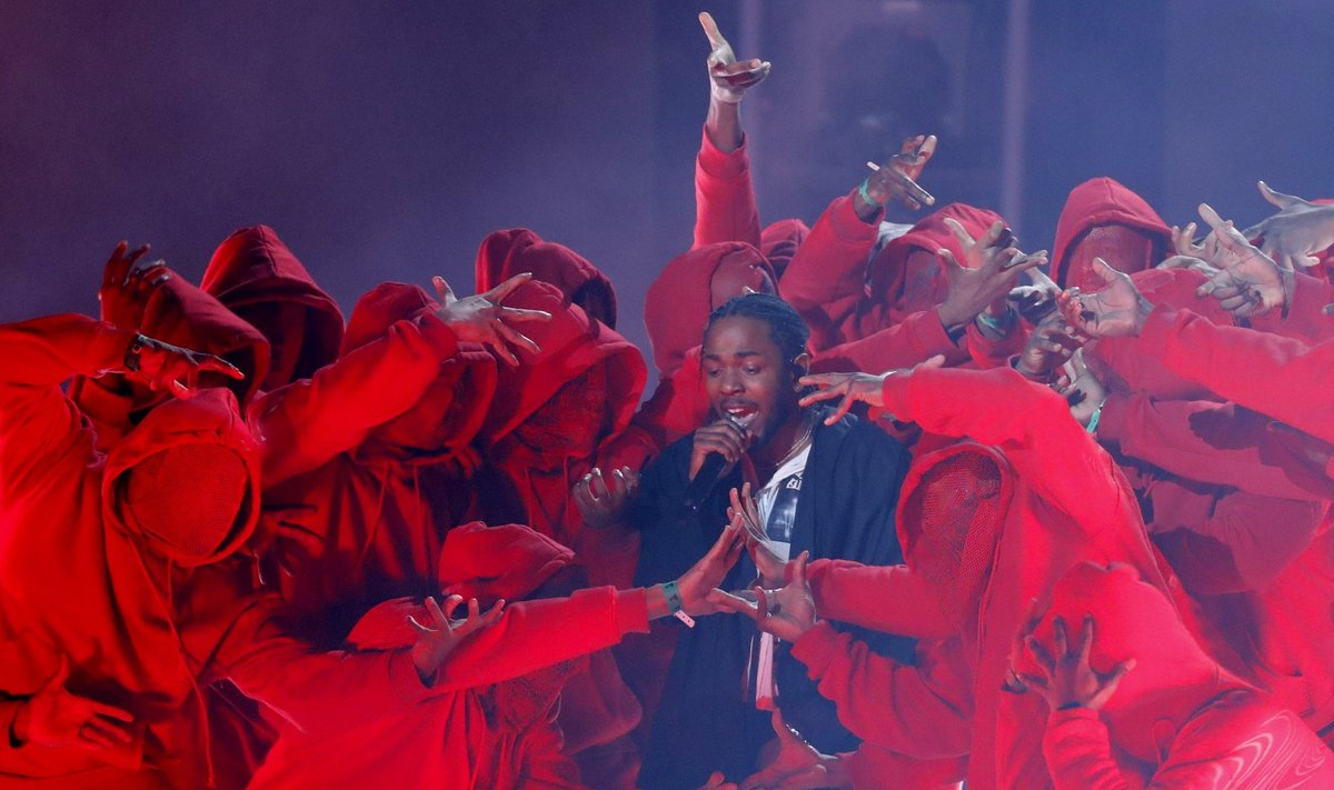 Kendrick Lamari etteaste koreograafia oli mõtestatud ja võimas.