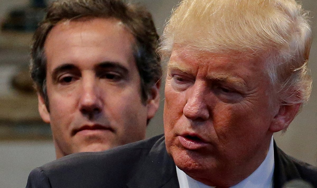 Donald Trump ja tema endine advokaat Michael Cohen