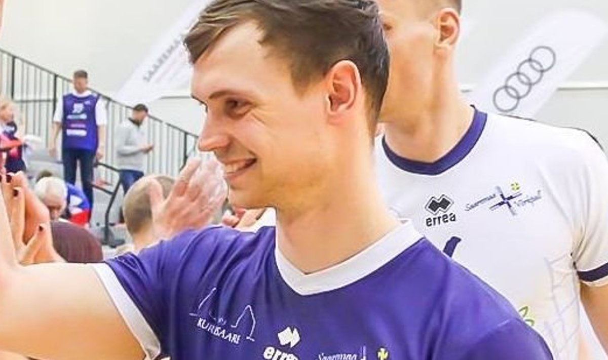 Johan Vahter võitis Saaremaa võrkpalliklubiga lõppenud hooajal kolm tiitlit.