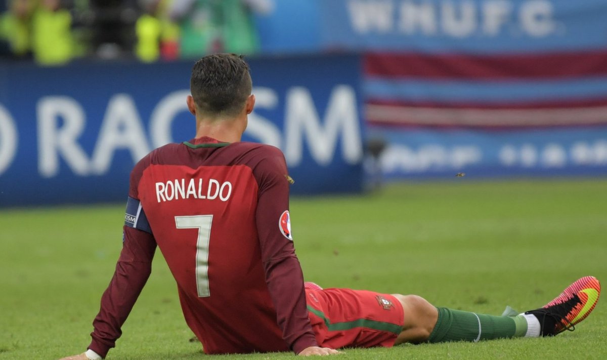 Cristiano Ronaldo ja Portugal tänavu EM-tiitlit kaitsma ei pääse.
