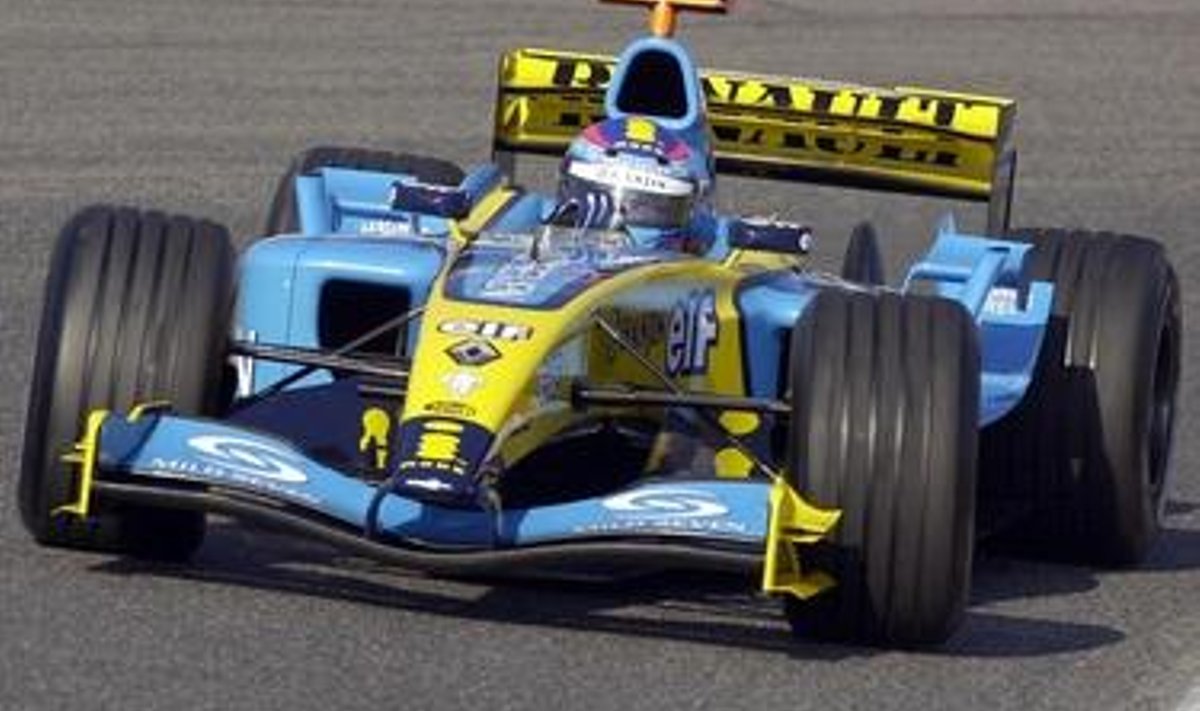 Franck Montagny Renault roolis Barcelona ringrajal