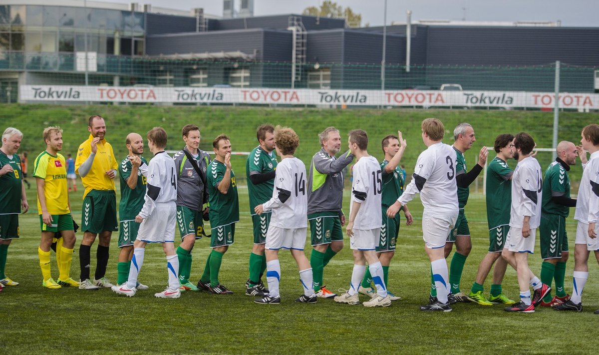 Eesti ja Leedu ajakirjanike jalgpallimäng
