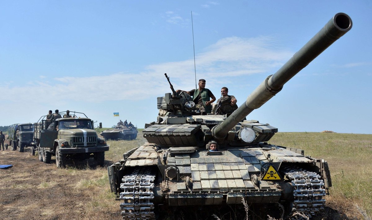 Ukraina soomusväed Donbassis
