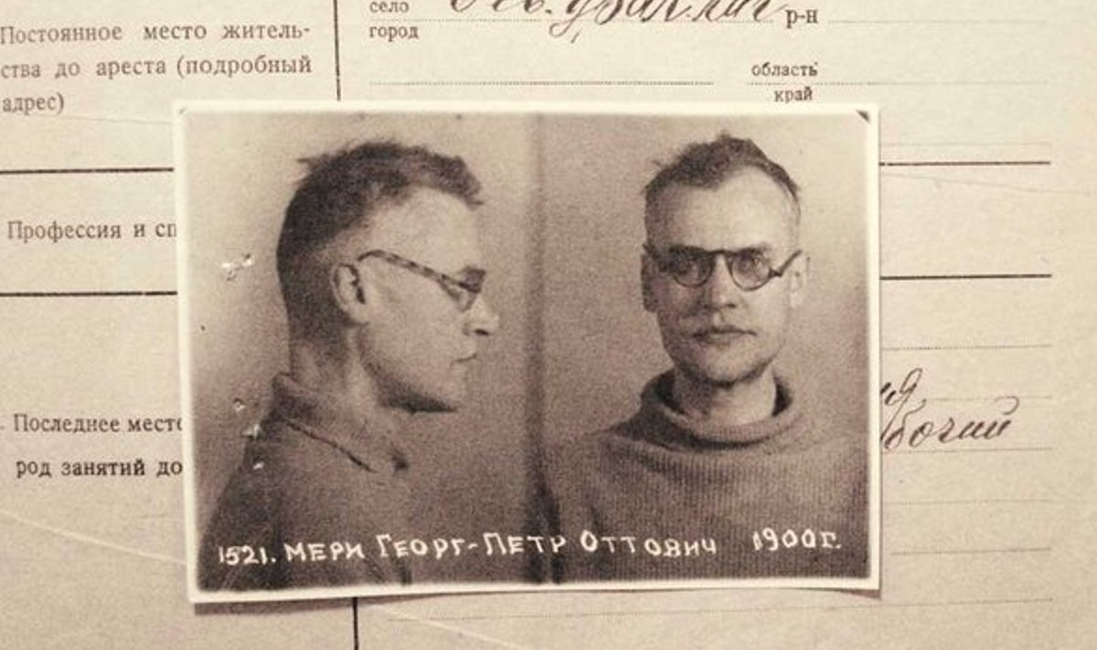 NKVD väärtuslik vang: Fotod vangistatud Georg Merist (1941)