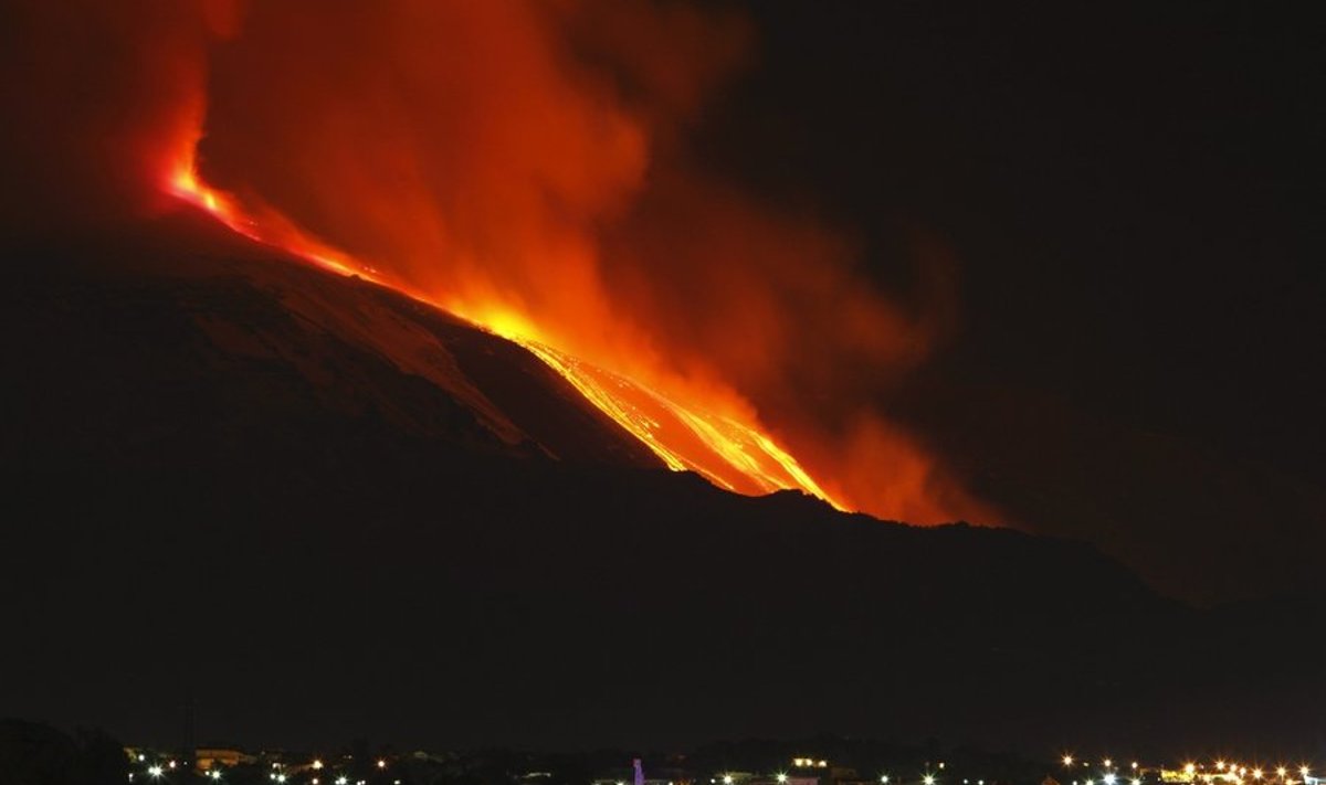 Etna vulkaan Sitsiilial