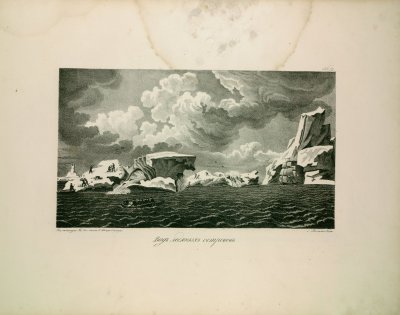 Pavel Mihhailov, Bellingshauseni ekspeditsioon jäämägede vahel.