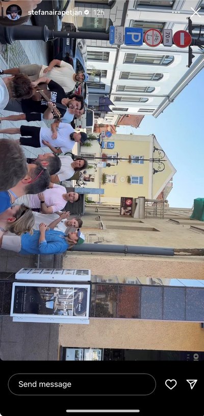 На мальчишнике Стефана