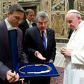 EOK president Seli ja peasekretär Sukles kohtusid Rooma paavstiga