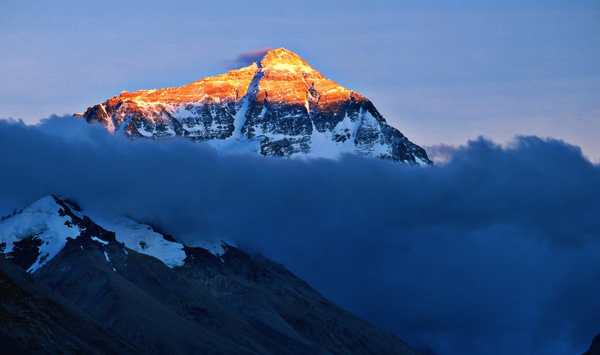 Mount Everest ehk Džomolungma. Foto: Bernard Goldbach / flickr