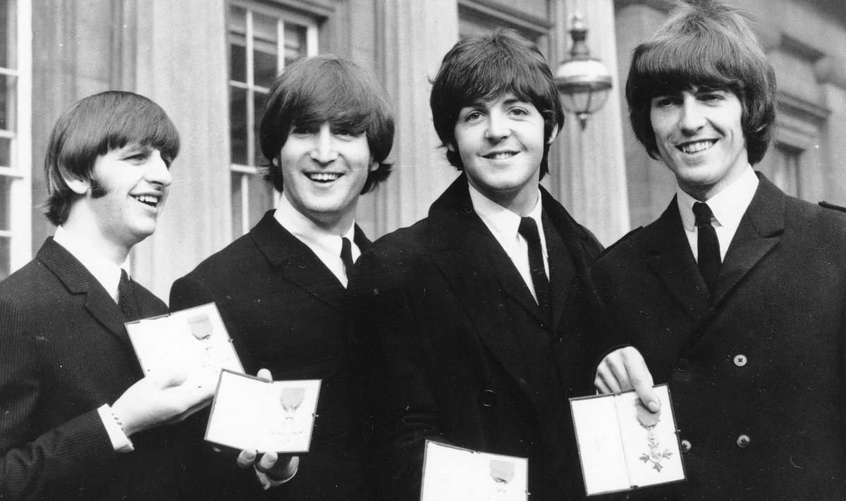 Biitlid aastal 1965. Vasakult Ringo Starr, John Lennon, Paul McCartney ja George Harrison.